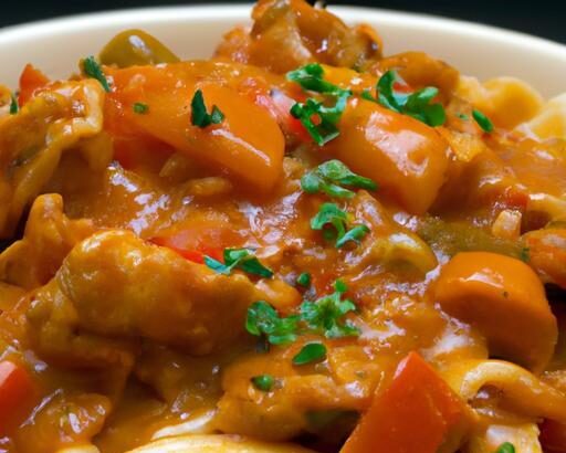 One-Pot Chicken Paprikash with Noodles: Cozy Comfort Meal