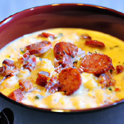 Budget-Friendly Grits with Cheese & Sausage: A Savory Delight