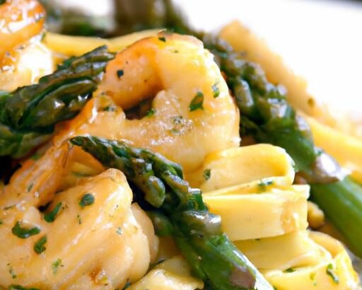 Savor the Flavor: One-Pot Shrimp & Asparagus Pasta Delight