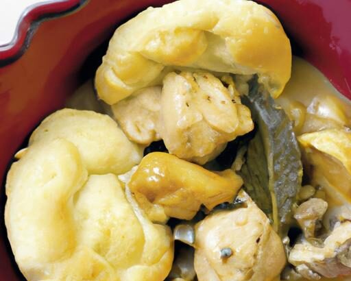 One-Pot Chicken & Biscuits: Cozy Dumplings Made Easy