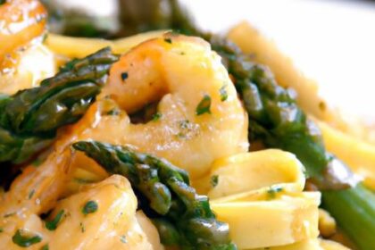 Savor the Flavor: One-Pot Shrimp & Asparagus Pasta Delight