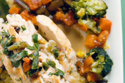 Budget-Friendly Balsamic Chicken & Veggie Bake Recipe