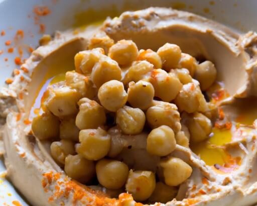 Speedy Delight: Quick Hummus with Canned Chickpeas Recipe