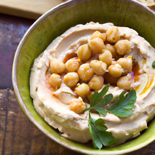 Speedy Delight: Quick Hummus with Canned Chickpeas Recipe