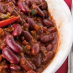 Hearty Big Batch Chili with Perfectly Cooked Dried Beans