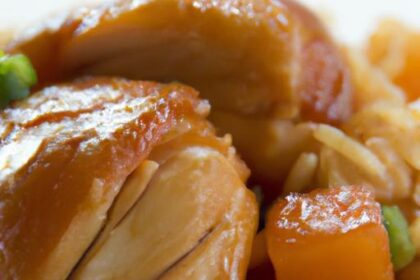 One-Pot Orange Chicken with Rice: Simple, Zesty, and Savory