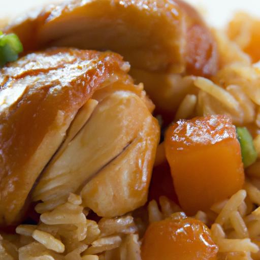 One-Pot Orange Chicken with Rice: Simple, Zesty, and Savory