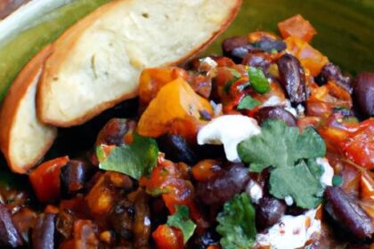 Hearty Sweet Potato & Black Bean Chili: A Flavorful Feast