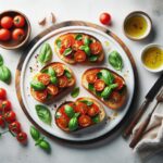 Fresh Flavors: Crafting Perfect Tomato Basil Bruschetta
