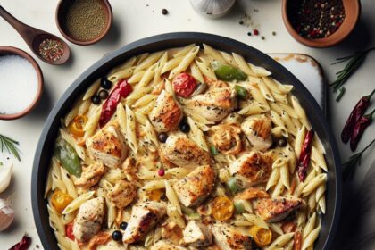 One-Pot Creamy Cajun Chicken Orzo: Bold Flavor Made Easy