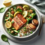 Savory Salmon and Rice Cakes: A Perfect Flavor Fusion