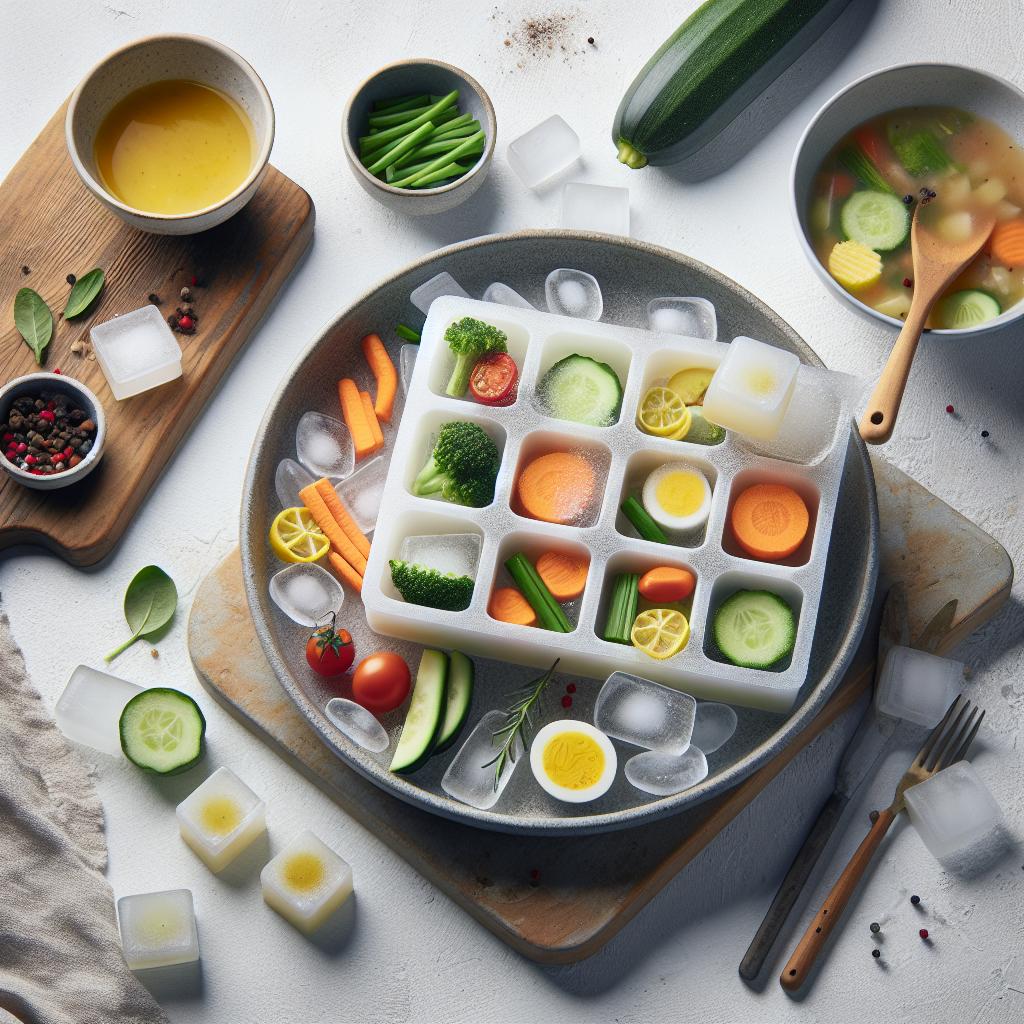 Freeze Flavor Fast: Using Ice Cube Trays for Soup Base