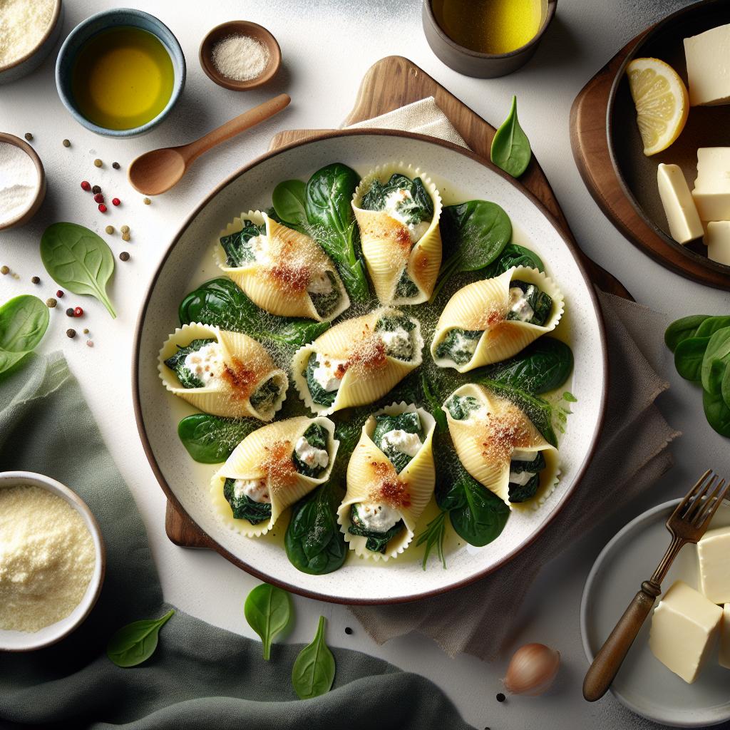 Deliciously Creamy: Spinach and Ricotta Stuffed Shells Guide