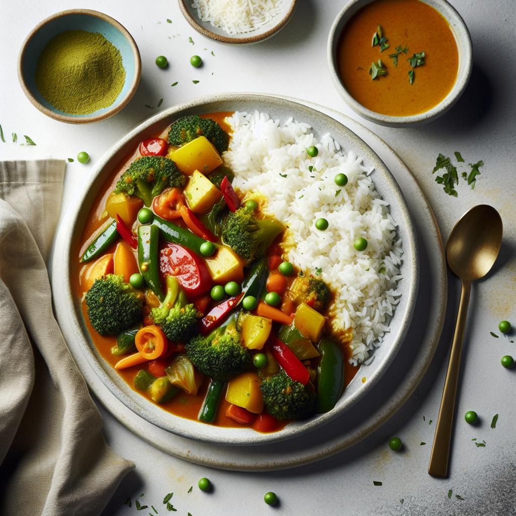 Budget-Friendly Veggie Curry with Rice: Flavorful & Easy