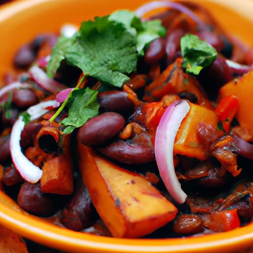 Hearty Sweet Potato & Black Bean Chili: A Flavorful Feast