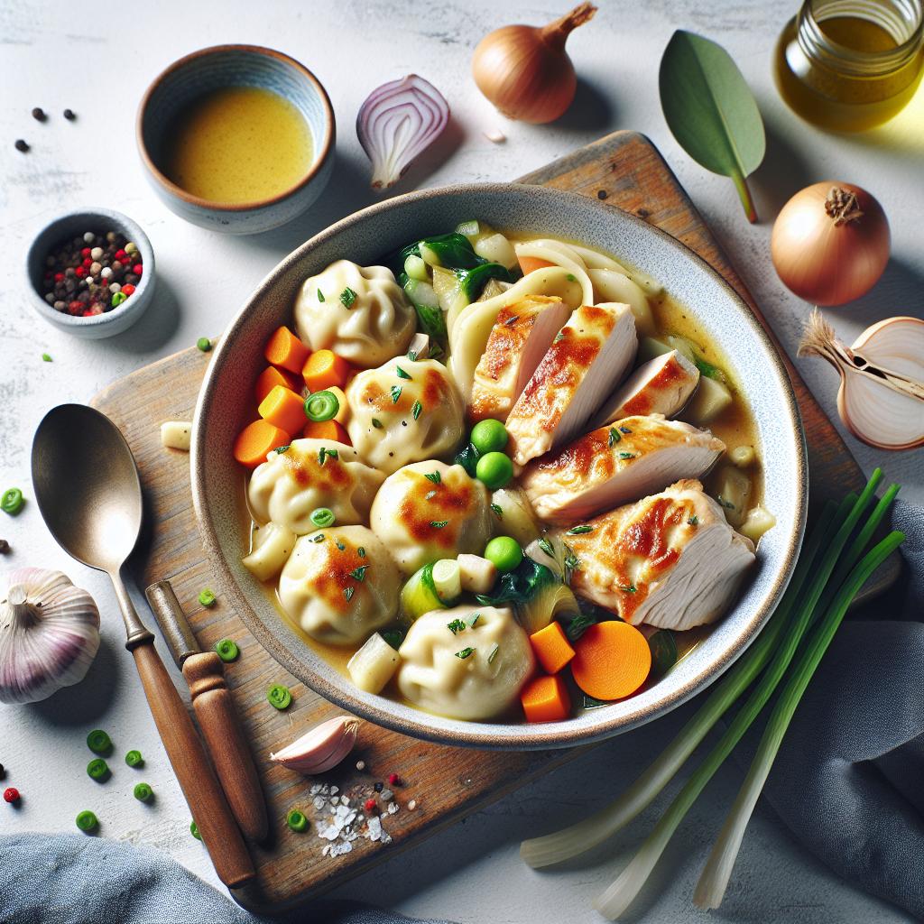 Comfort in a Bowl: The Easiest Chicken and Dumplings Recipe