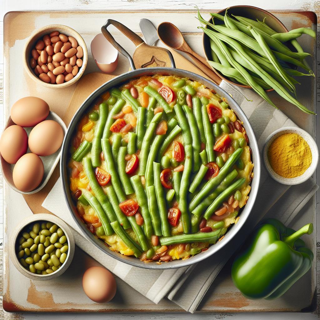 Quick & Easy Green Bean Casserole with Canned Beans