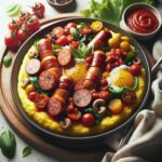 Budget-Friendly Polenta with Savory Marinara & Sausage Twist