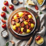 Budget Bites: Savory Polenta with Marinara & Sausage Delight