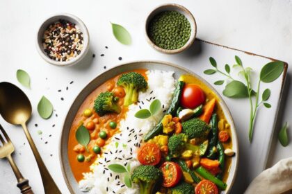 Budget-Friendly Veggie Curry with Rice: Flavorful & Easy