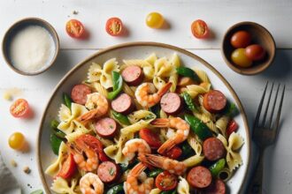Savor Budget-Friendly Shrimp & Sausage Pasta Delights