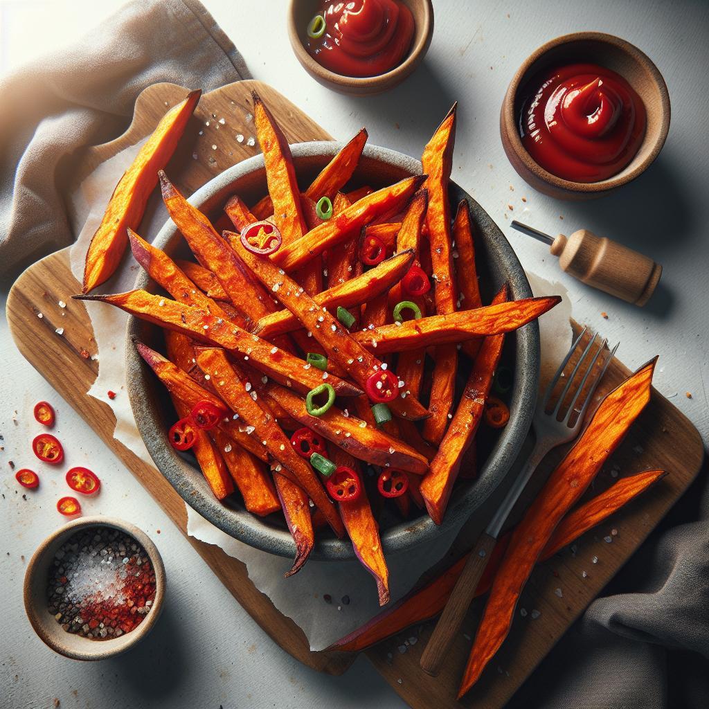 Crispy & Healthy: Our Ultimate Oven-Baked Sweet Potato Fries