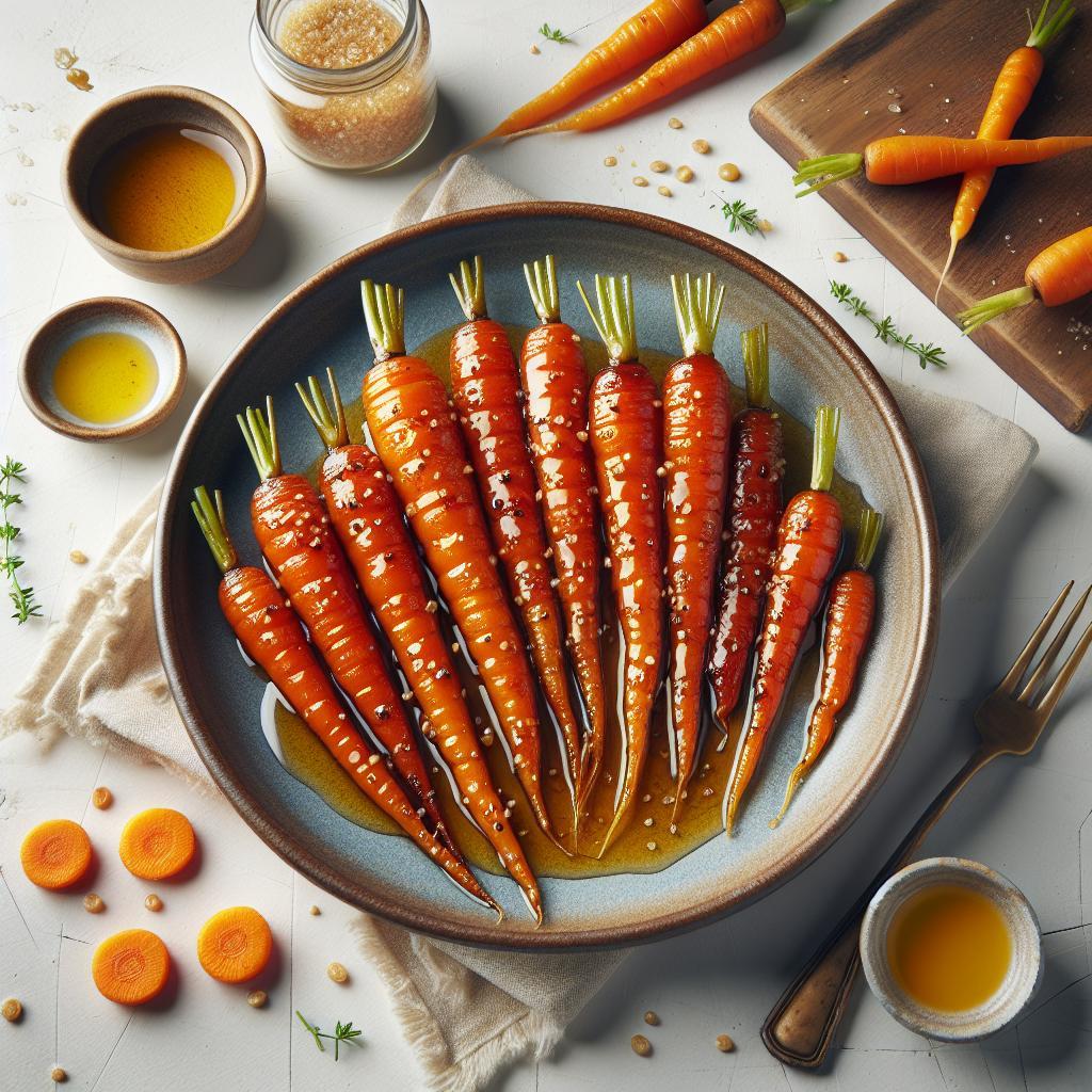 Sweet Shine: The Magic Behind Honey-Glazed Carrots