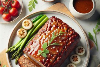 Keto Meatloaf Magic: Savory Loaf with Sugar-Free Glaze