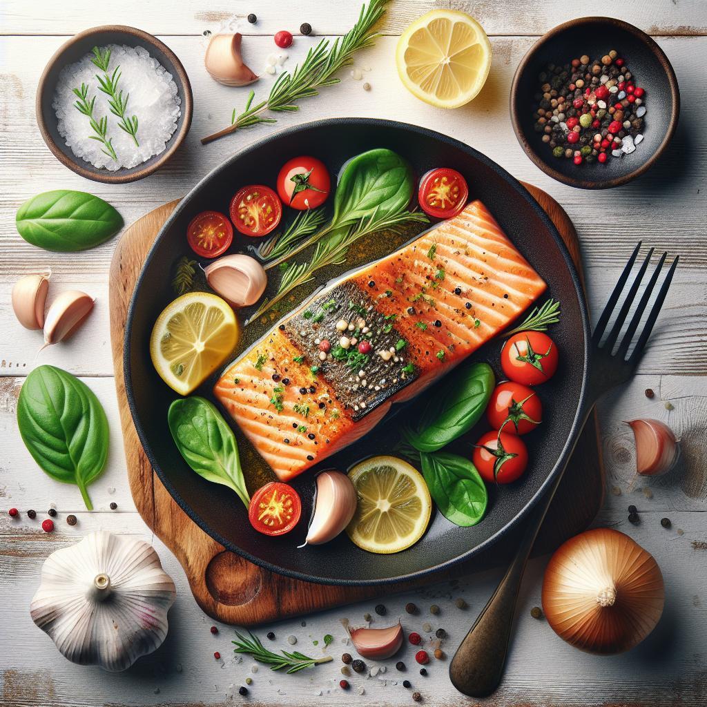 Savor Simplicity: One-Pan Garlic Butter Salmon Magic