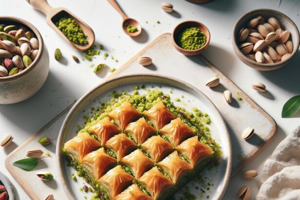 Golden Layers Unveiled: The Art of Turkish Pistachio Baklava
