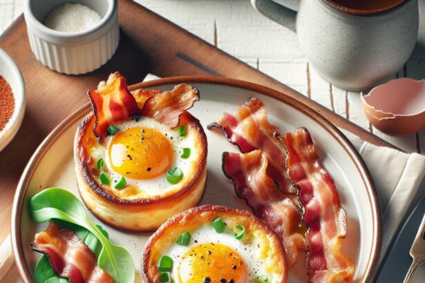 Crispy Bacon Baked Egg Cups: A Savory Breakfast Treat