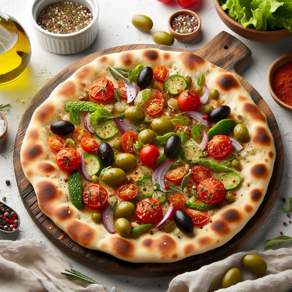 Crafting Perfect Homemade Mediterranean Flatbread: A Guide