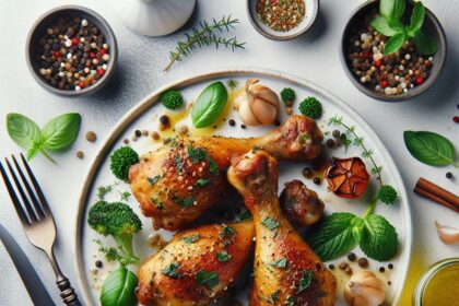 Herb-Infused Baked Chicken Drumsticks: Flavorful & Easy