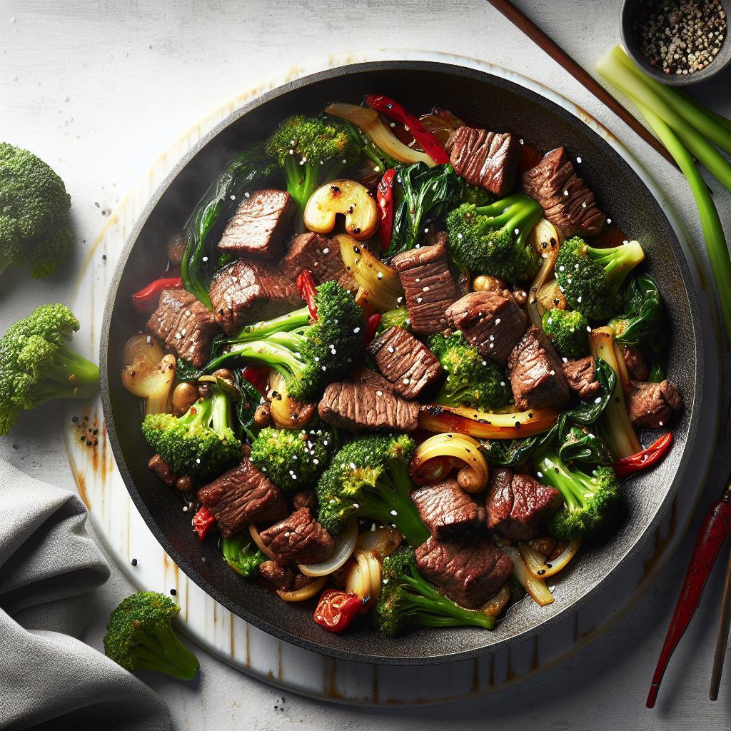 Sizzling Beef and Broccoli Skillet: Easy Weeknight Delight