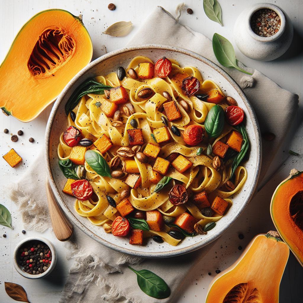 Savory Roasted Butternut Squash Pasta: A Fall Favorite Recipe