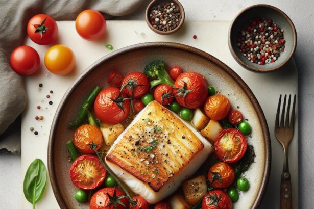 Savor the Flavors: Baked Cod with Juicy Tomatoes Recipe