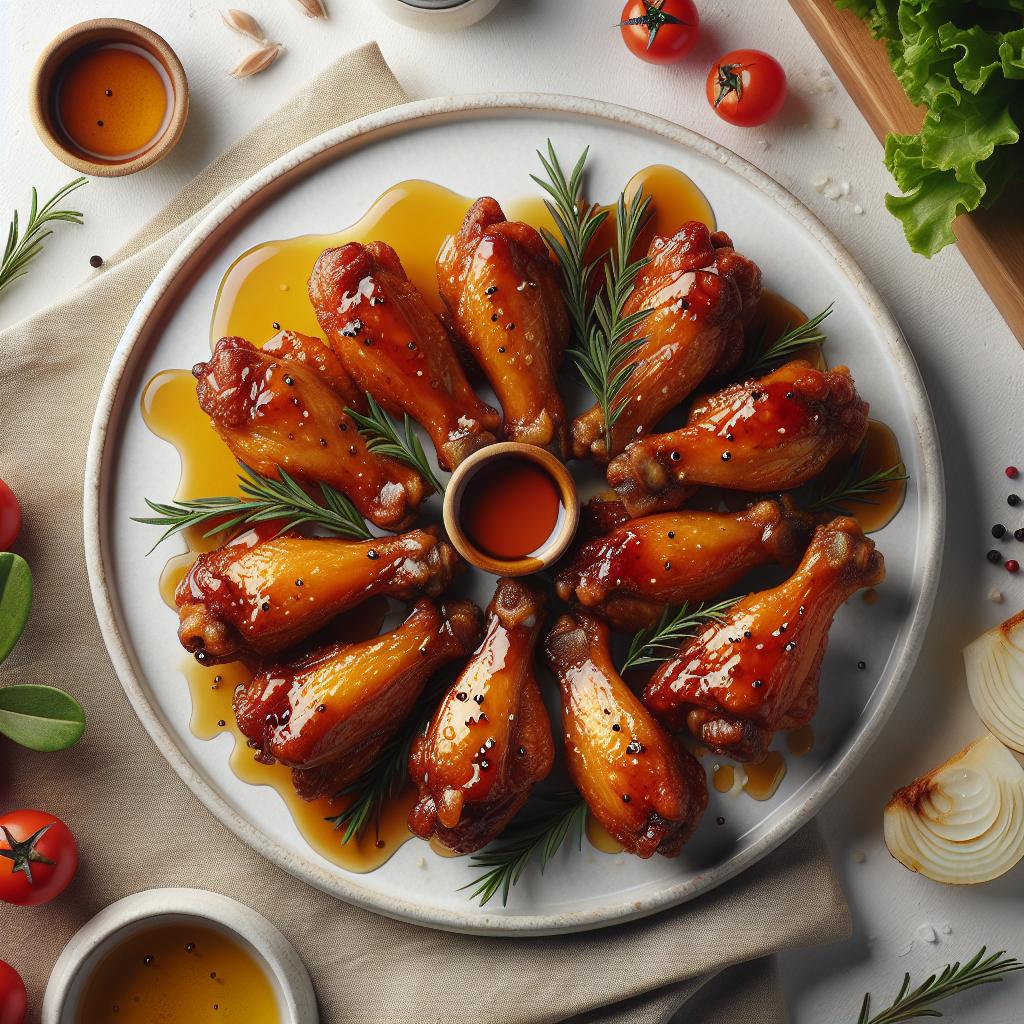 Sweet & Crispy: The Ultimate Baked Honey Chicken Wings Recipe