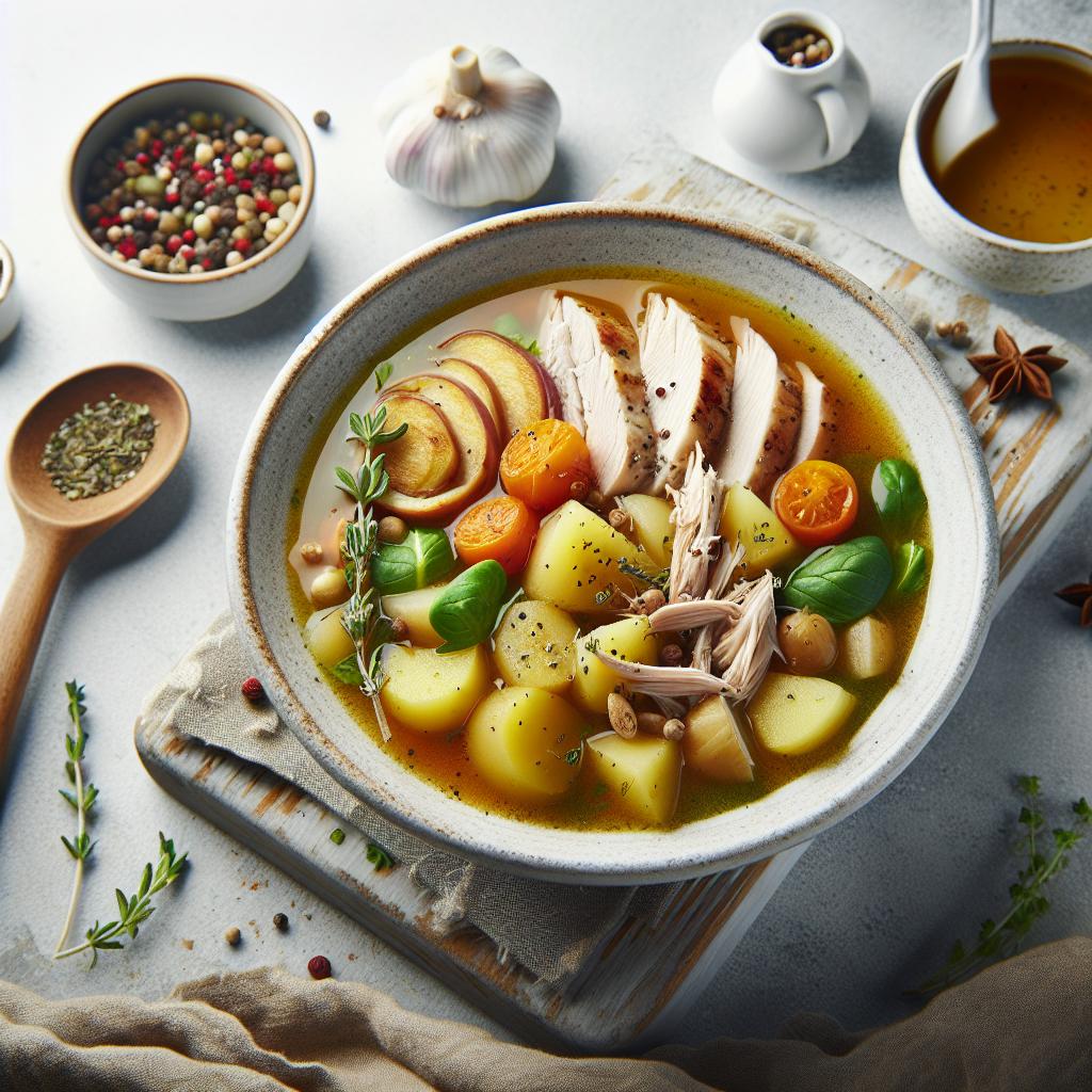 Hearty Turkey and Potato Soup: Comfort in Every Spoonful