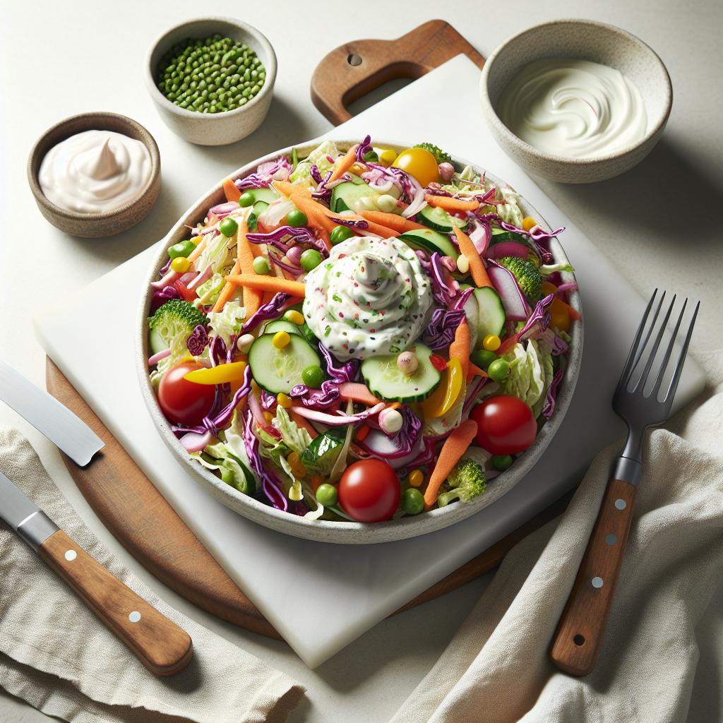 Crisp & Creamy: Healthy Coleslaw with a Greek Yogurt Twist