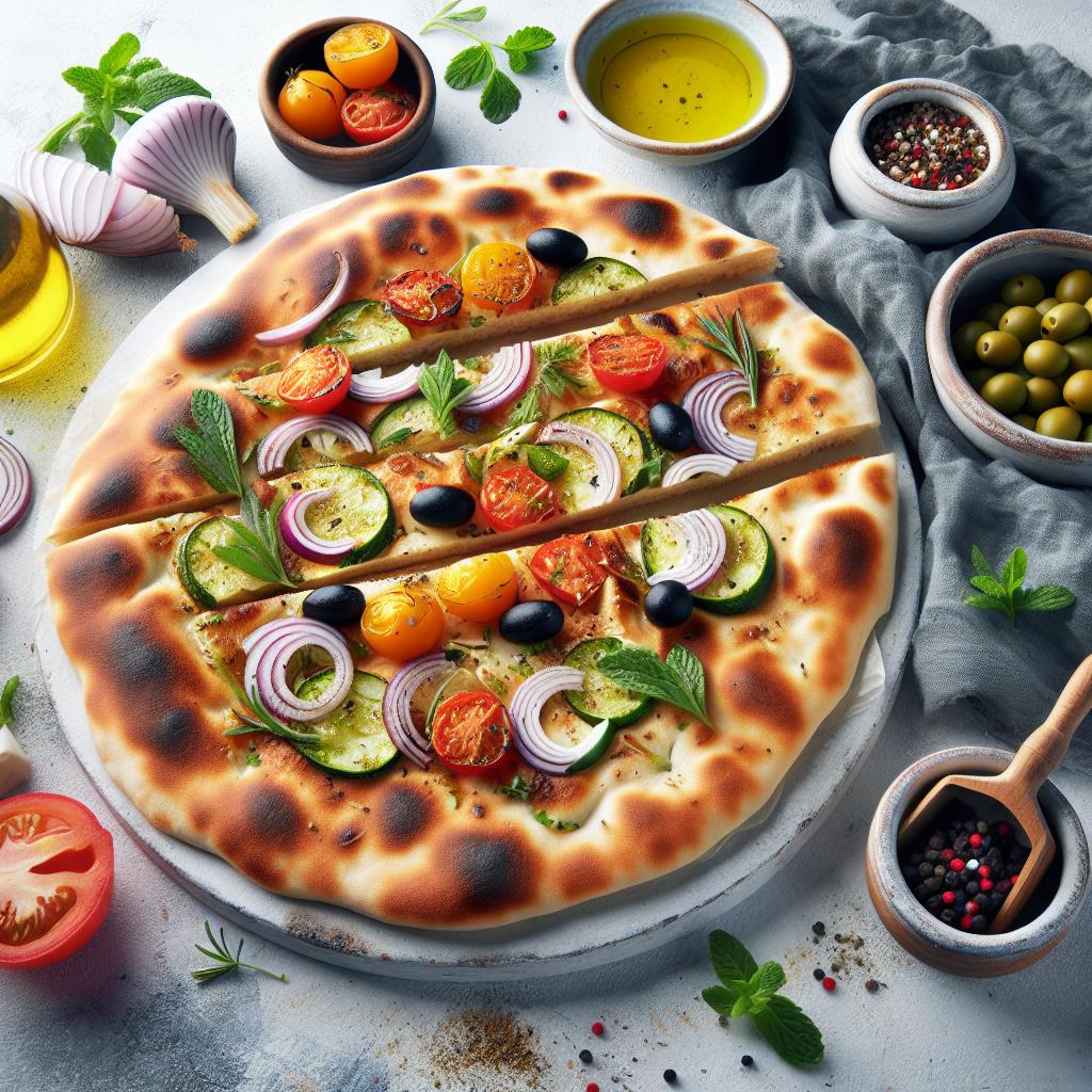 Crafting Perfect Homemade Mediterranean Flatbread: A Guide