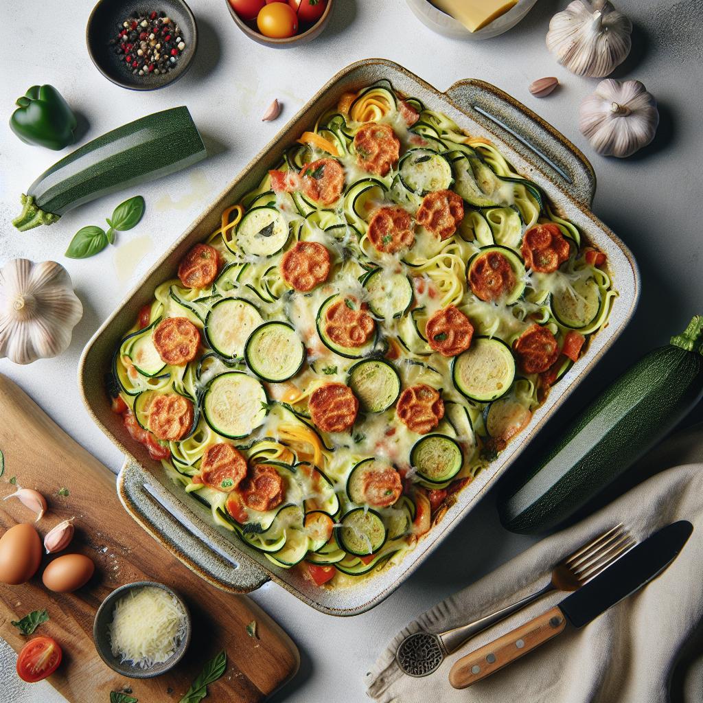 Keto Zucchini Noodle Lasagna: Classic Flavor, Low-Carb Flair