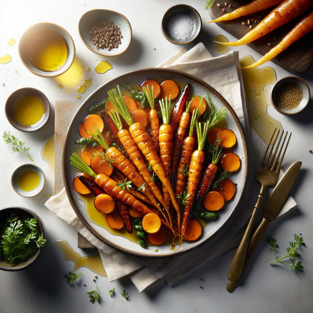 Sweet Shine: The Magic Behind Honey-Glazed Carrots