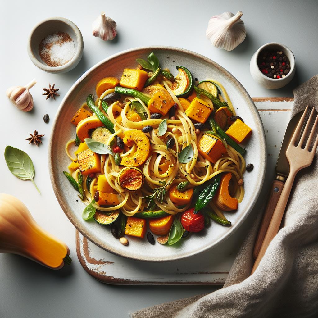 Savory Roasted Butternut Squash Pasta: A Fall Favorite Recipe