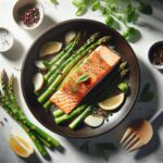 One-Pan Salmon & Asparagus: Quick, Flavorful Dinner Fix