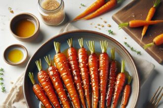 Sweet Shine: The Magic Behind Honey-Glazed Carrots