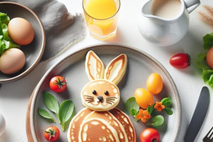 Fluffy Easter Bunny Pancakes: A Festive Morning Delight