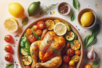 Zesty Mediterranean Lemon Chicken: A Flavorful Delight
