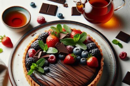 Earl Grey Chocolate Tart: A Luscious Blend of Classic Flavors