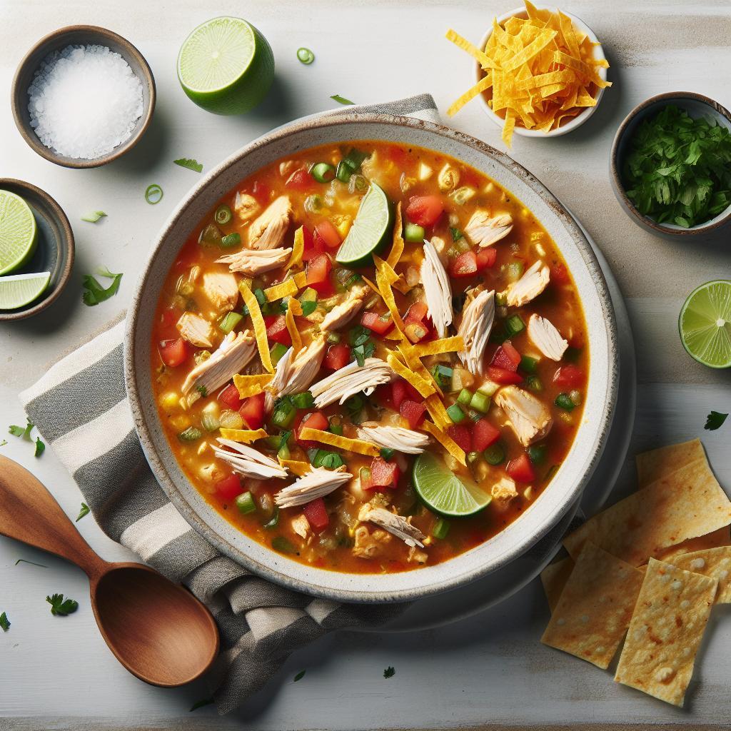 Cozy Comfort: Classic Chicken Tortilla Soup to Warm Your Soul