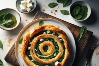Savory Turkish Börek: A Spinach & Feta Swirl Delight